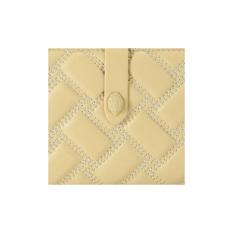 Kurt Geiger London Lambskin Wallet Women's Cream-4