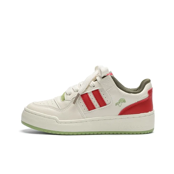 FOREVER 21 Anti-Slip Wear-Resistant Lightweight Breathable Height Increasing Low-Top Skateboard Shoes Unisex-50