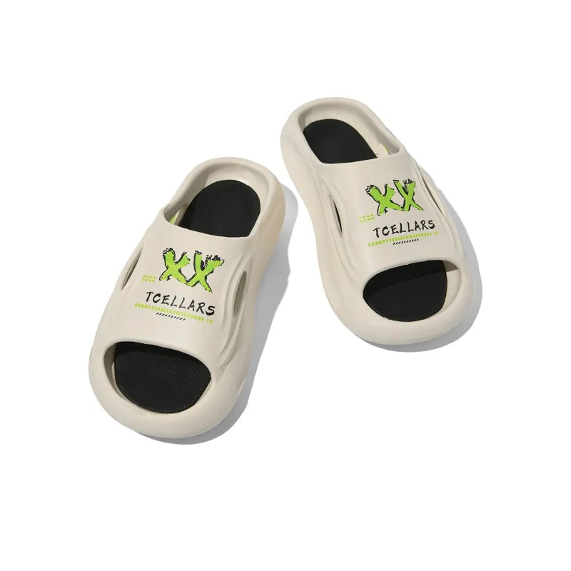 TCELLARS Graffiti Quiet Slip Resistant Odor Resistant Abrasion Resistant Quick Dry Antibacterial Slide Slippers Unisex-10