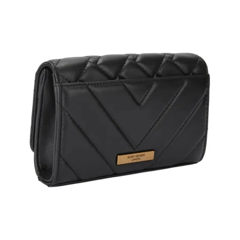 Kurt Geiger London Lambskin Crossbody Bag Shoulder Bag Extra Mini Women's Black-2