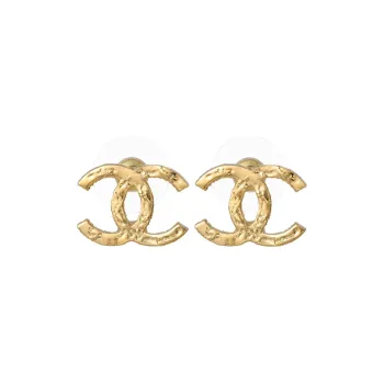CHANEL 1980s Cc Clip on Earrings