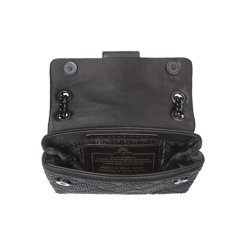 Kurt Geiger London Crystal embellished Mini Kensington Bag-4