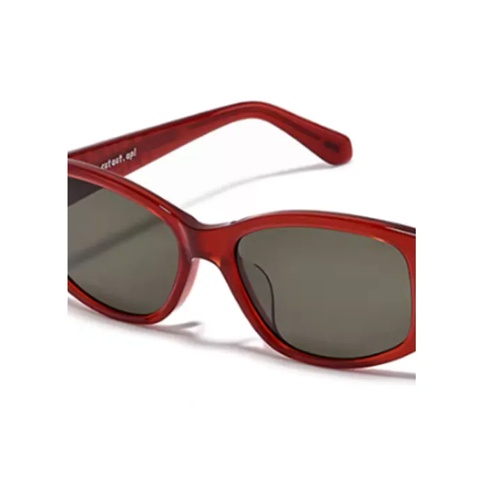 Fakeme Irregular Shape Sunglasses Unisex Red-2