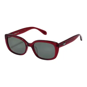 Fakeme Rectangular Sunglasses Unisex Red