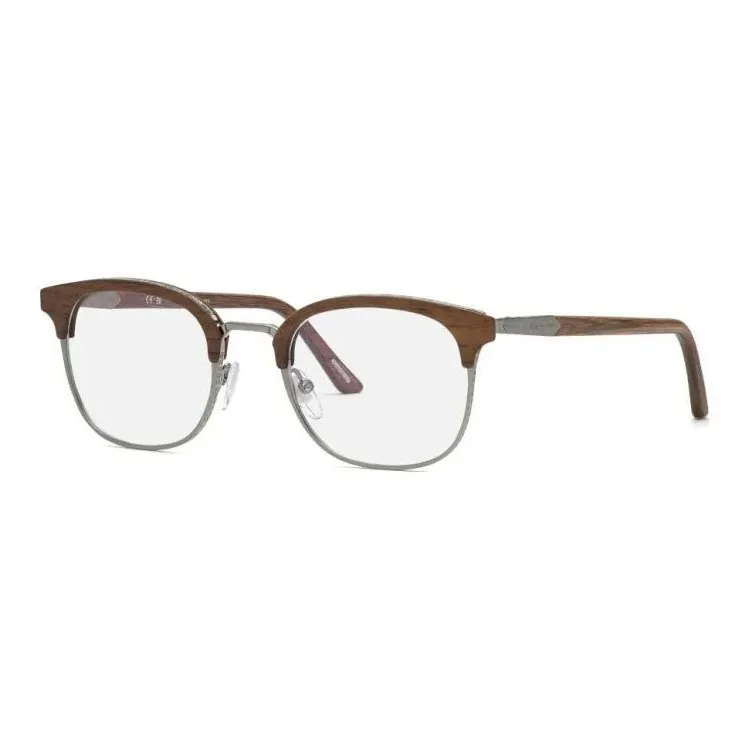 CHOPARD Metal Square Eyeglass Frames Men's Brown-0