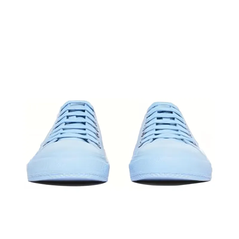 Burberry Gabardine Low-Top Stylish Skateboarding Shoes Men's Tie-Dye Blue Set-3