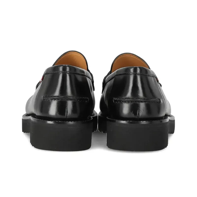 BALLY Slip-on Leather Loafers-4