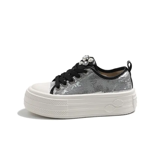 MIS. DANNY Breathable Lightweight Low Top Skateboard Shoes Women's