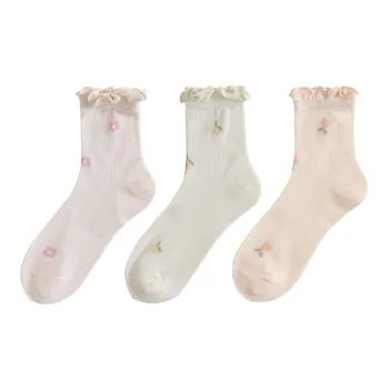 XXLLG Mid-Calf Socks Women's 3 Pack