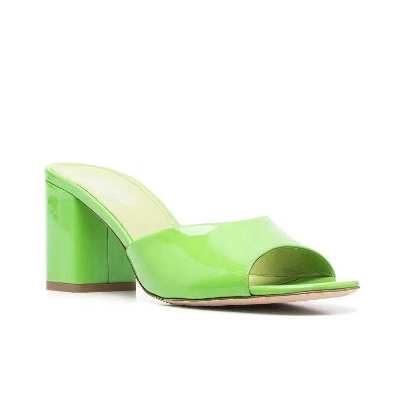 Paris Texas Anja Leather Mules-2