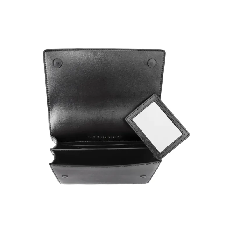 Kurt Geiger London Leather Shoulder Bag Crossbody Bag Women's Black-3