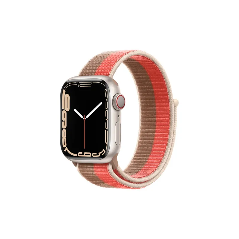 LeYu Apple Compatibility Watch Band Loopback Nylon Material-45