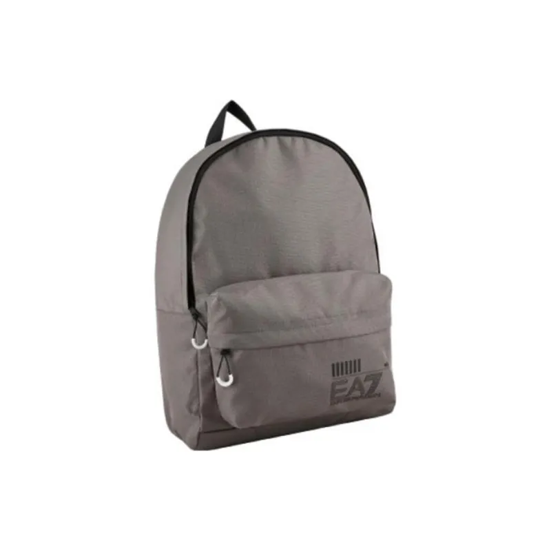 EMPORIO ARMANI Polyester Backpack Unisex Gray & Black-1