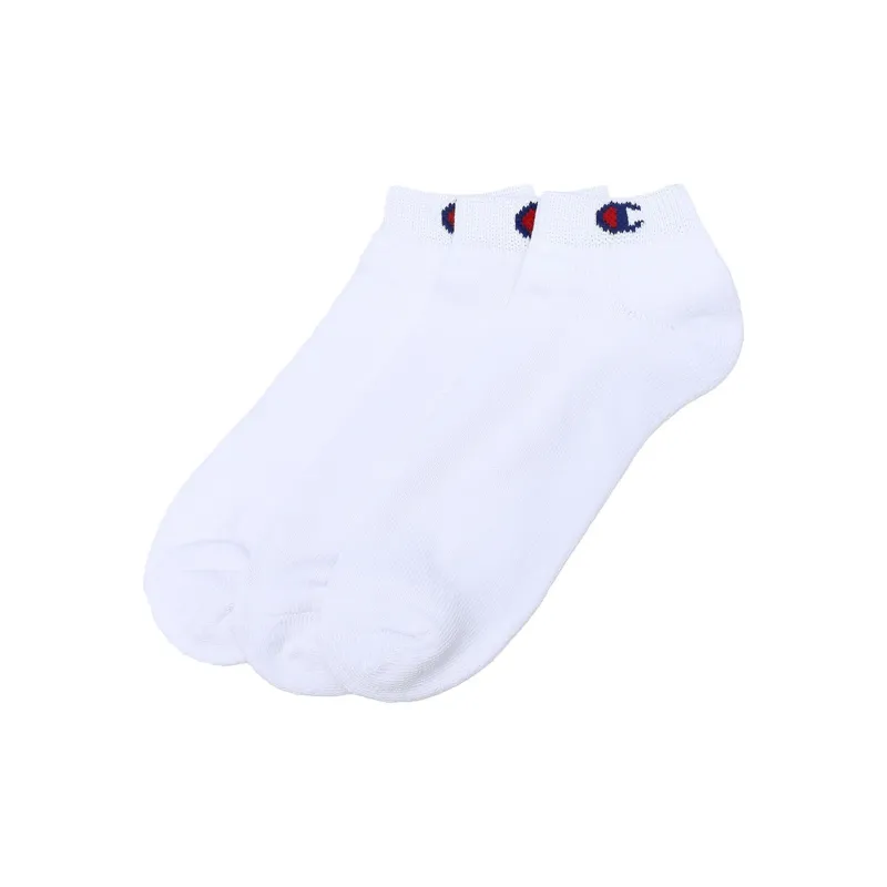 Champion Ankle Socks Unisex 3 Pack White-0