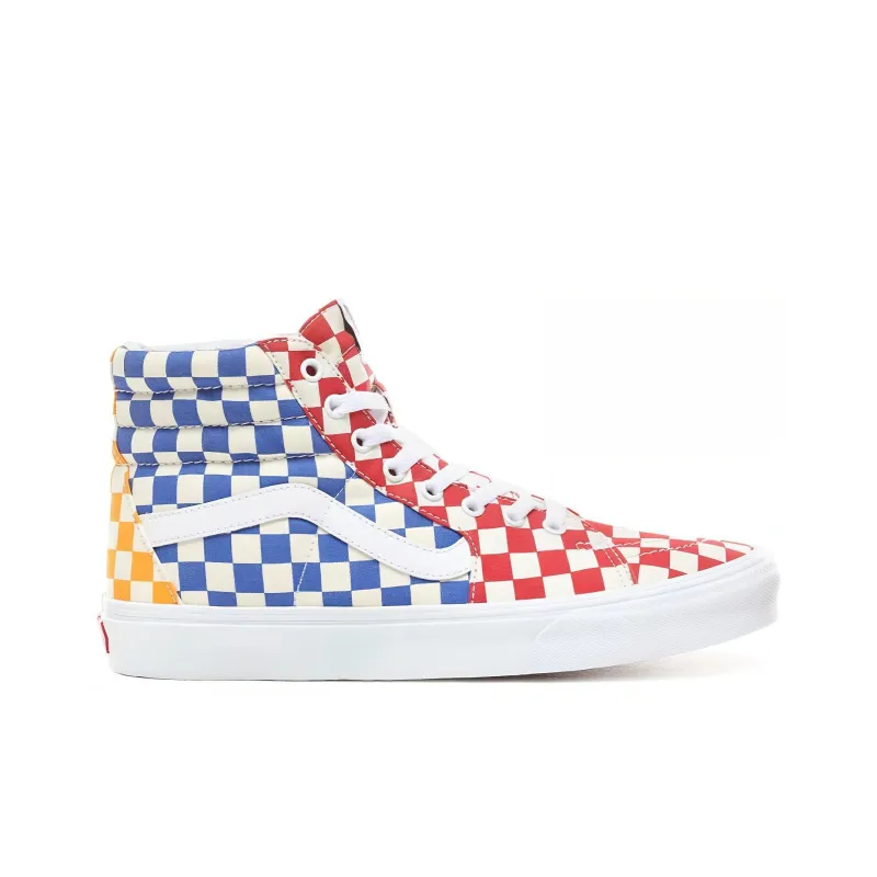 Vans SK8 Hi Multicolor Checkerboard-1