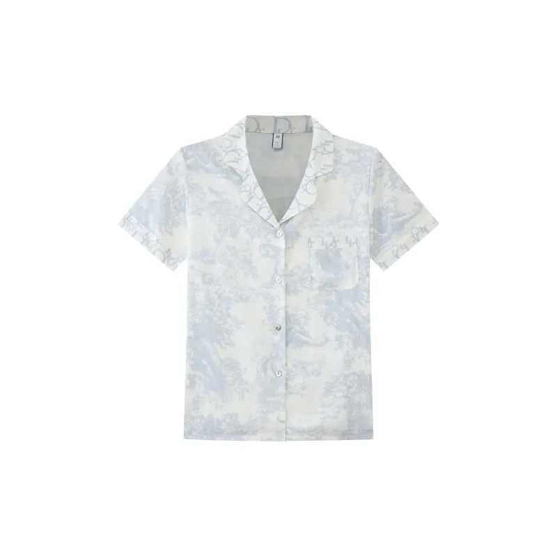 Kosrood Pajama Set Women's D House Water Rhyme-1