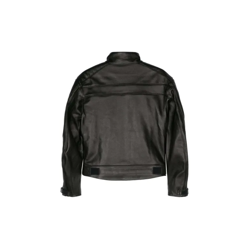 Misbhv SS24 Leather Jacket Men's Black-1