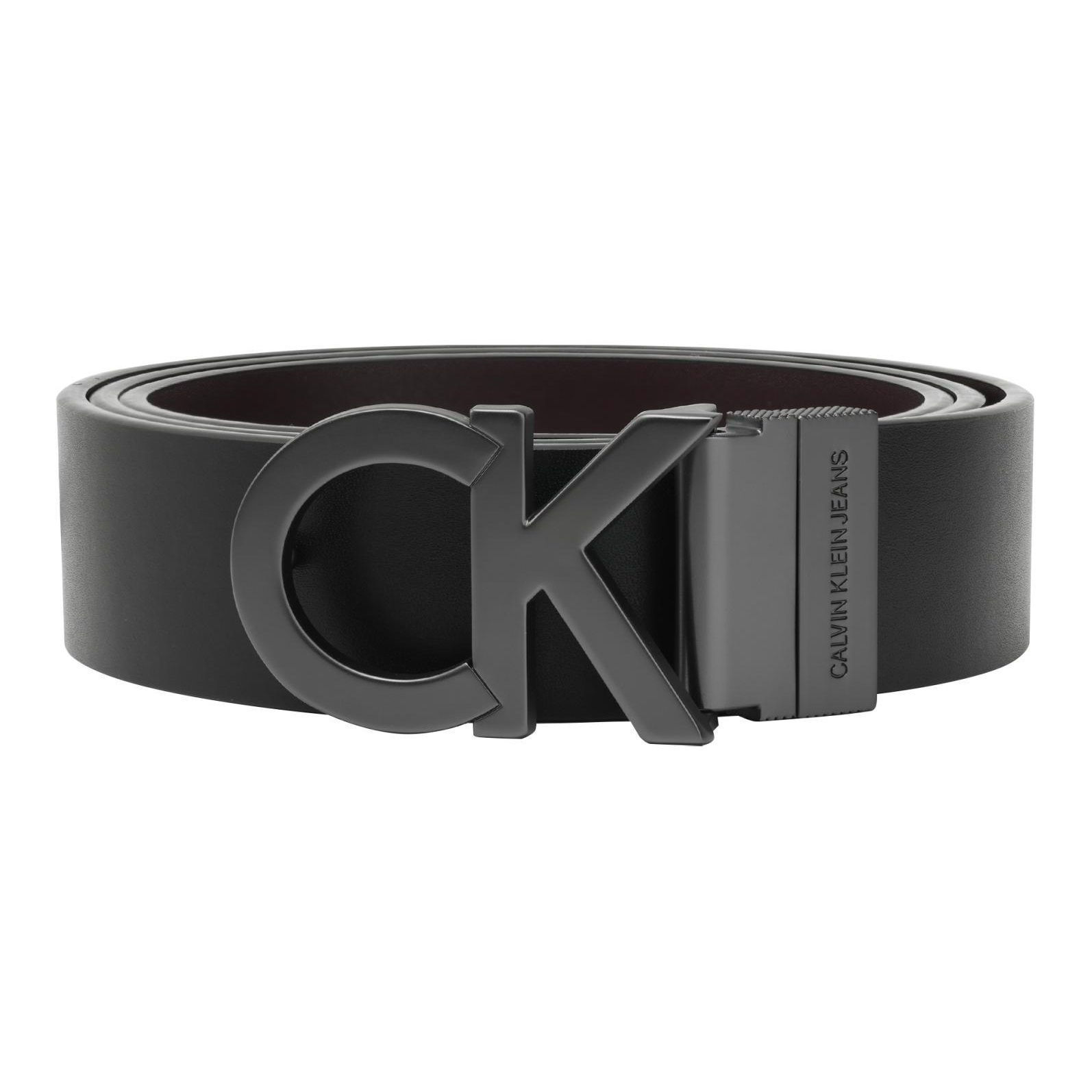 Calvin Klein Leather Belts Men Brown POIZON