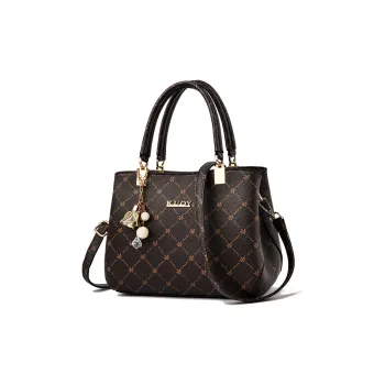 Weymond PU Crossbody Handbags Medium Size Women's White/Coffee/Red