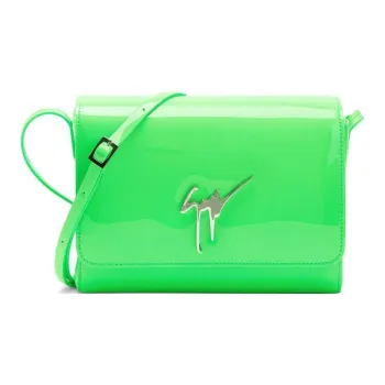 Giuseppe Zanotti/GZ Patent Leather Crossbody Bag Shoulder Bag Regular Women's Neon Green