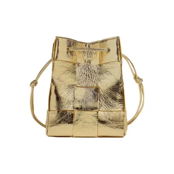 Bottega Veneta Cassette Strapped Mini Bucket Bag