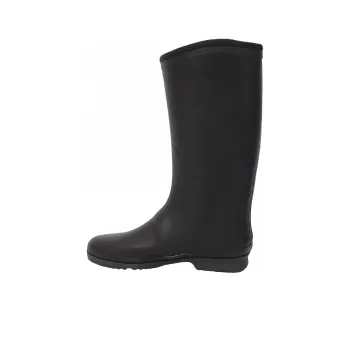 MoonStar Water-Resistant Rain Boots Women's Black