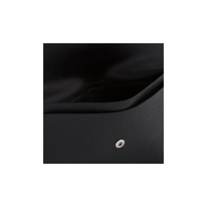 PRADA Saffiano Leather Card Holder Wallet Men's Black-3