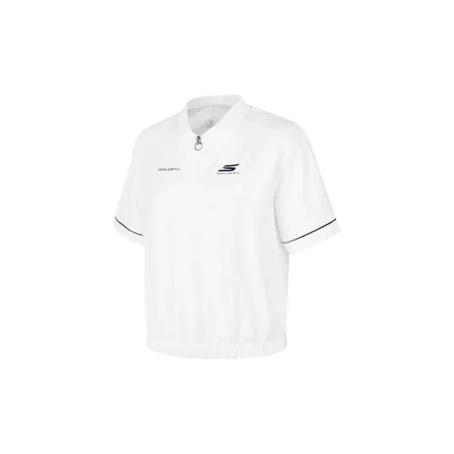 Skechers Polo Shirts Women's Bright White