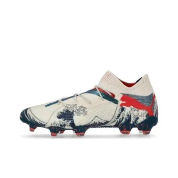 PUMA X Unisport Future 7 Ultimate Fg 'Cream White Blue Red'