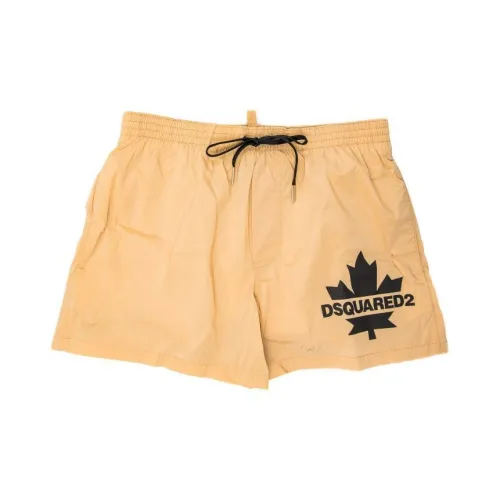 DSQUARED2 Casual Shorts Men Orange