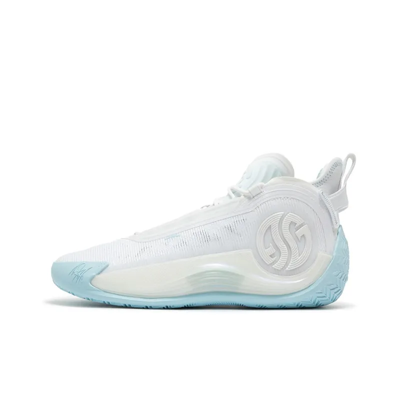 361° AG4 SOAR SE Basketball Shoes Men Mid Top Glacier Blue-0