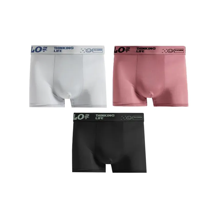 Close fitting Areas Summer Underpants Men's 3 Pack-4