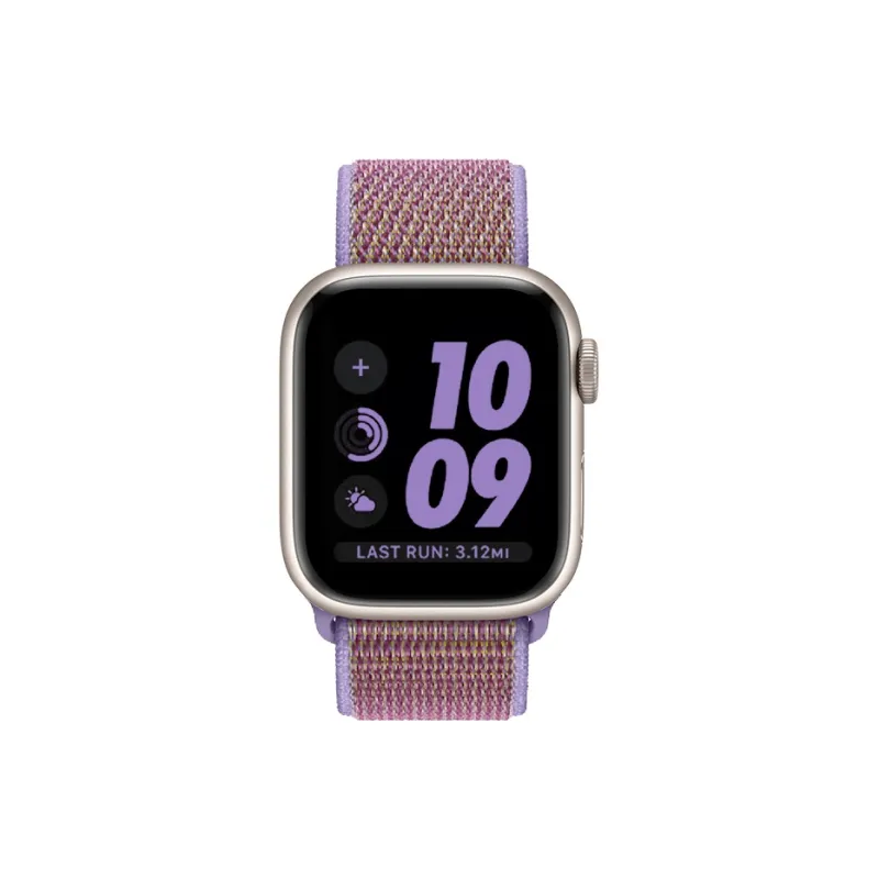 LeYu Apple Compatibility Watch Band Loopback Nylon Material-73