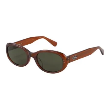 Fakeme Oval Sunglasses Unisex Brown