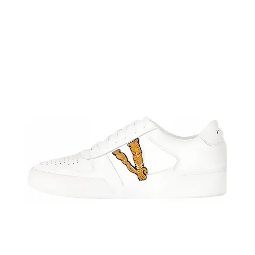 VERSACE Skateboard Shoes Women's Low-Top White