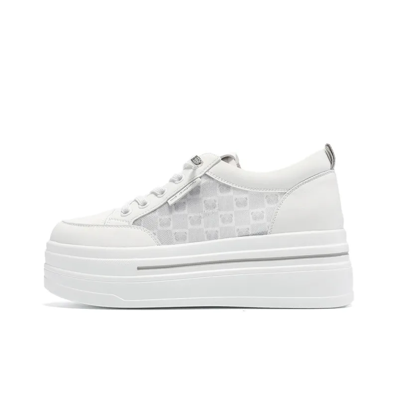 RED DRAGONFLY Slip Resistant Waterproof Abrasion Resistant Lightweight Breathable Low Top Skateboard Shoes Women's-0