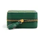 Green Top Grain Cow Leather+Green Ultra-Faux Suede