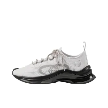 GUCCI Women's Run Sneaker 'White Grey Black' Women's
