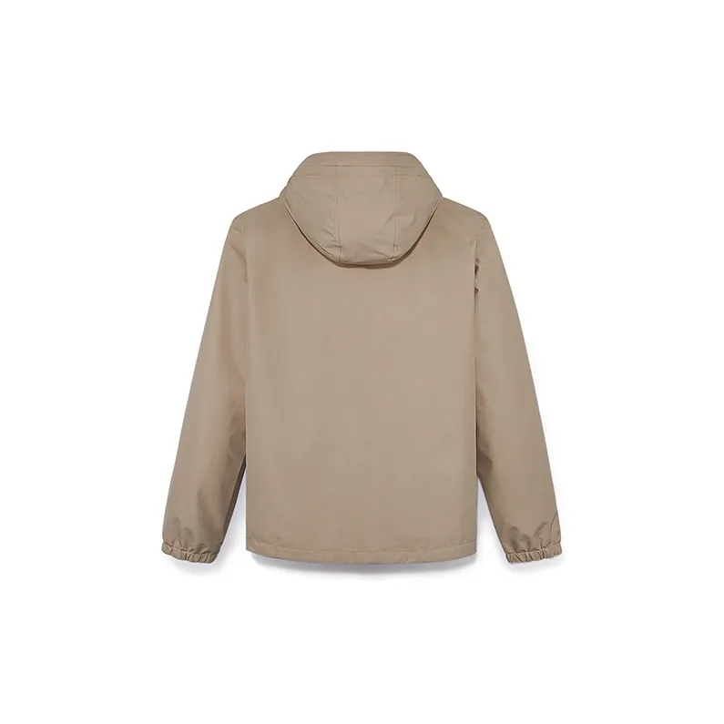Timberland Outdoor Hiking Waterproof And Windproof Windbreaker Jacket Men's Taupe-1