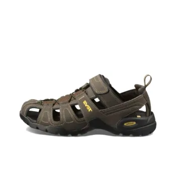 Teva Breathable And Wear-resistant River Trekking Shoes Men's Brown Black