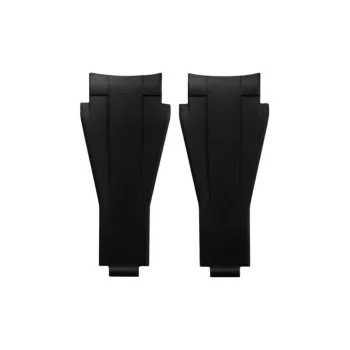 VAGENARI Rubber Strap Compatible With Rolex New Ghost 126660 Fold-over Buckle Style Watch Band Unisex
