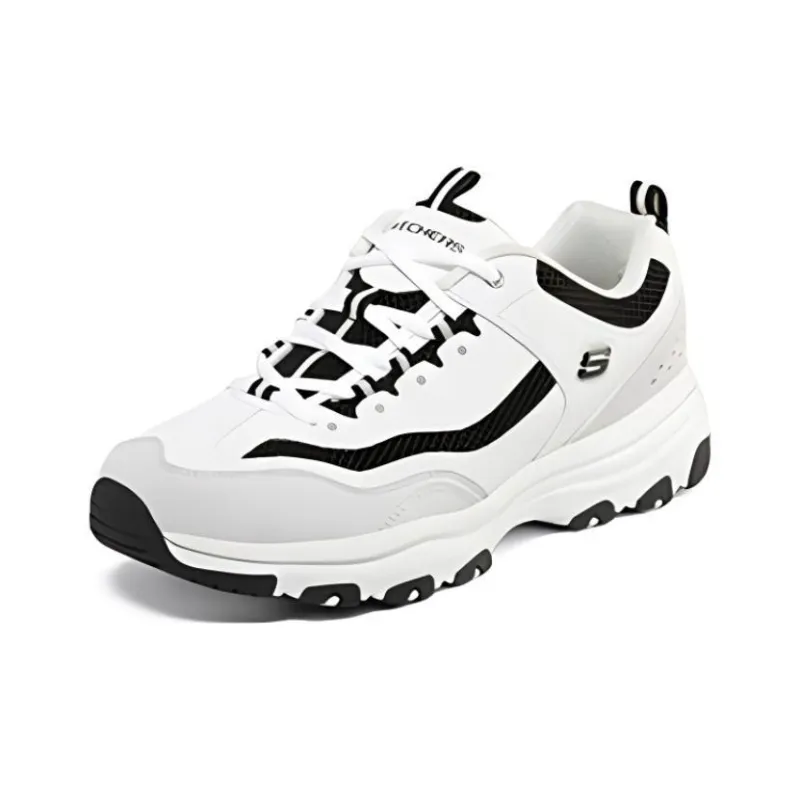 Skechers Dlites 1.0 'White Black'-2