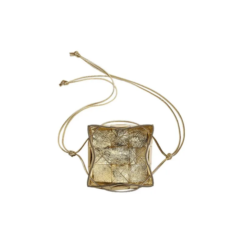 Bottega Veneta Cassette Strapped Mini Bucket Bag-3