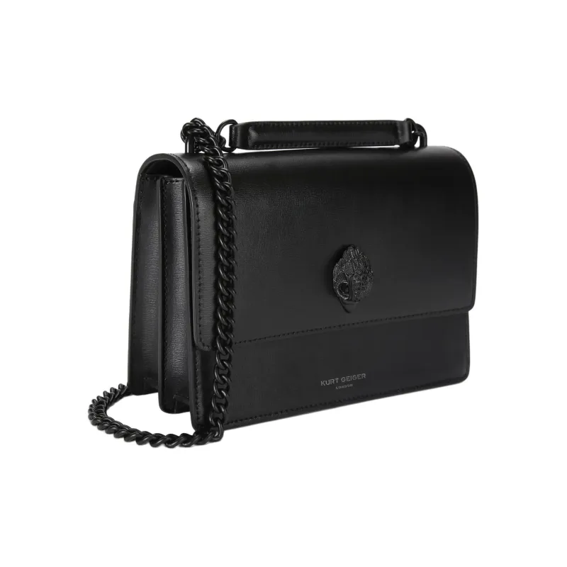 Kurt Geiger London Leather Shoulder Bag Crossbody Bag Women's Black-1