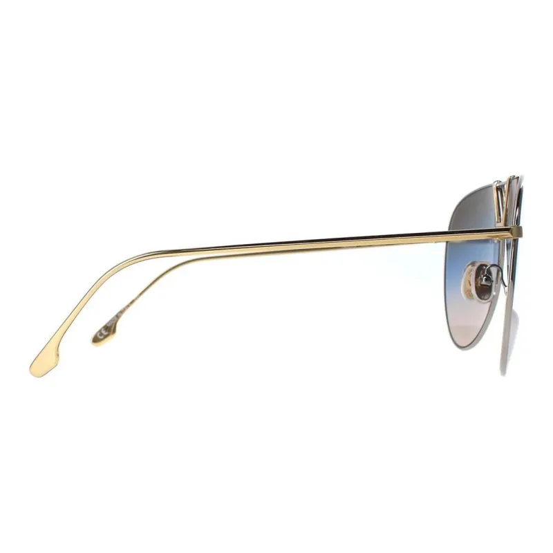 Victoria Beckham Aviator Sunglasses Unisex Silver-2