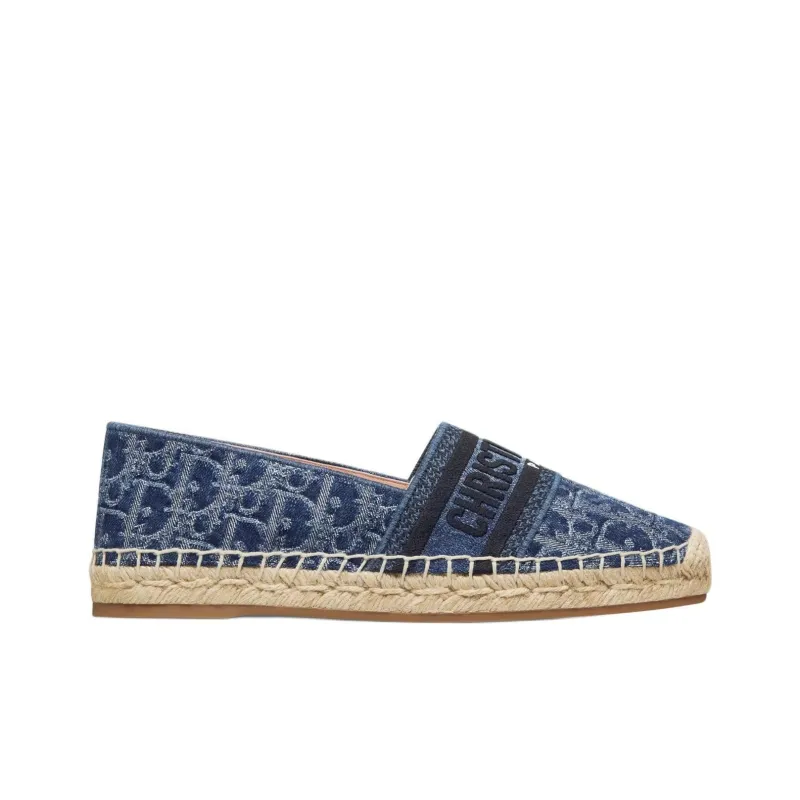 DIOR Granville Espadrilles Women's Blue-1
