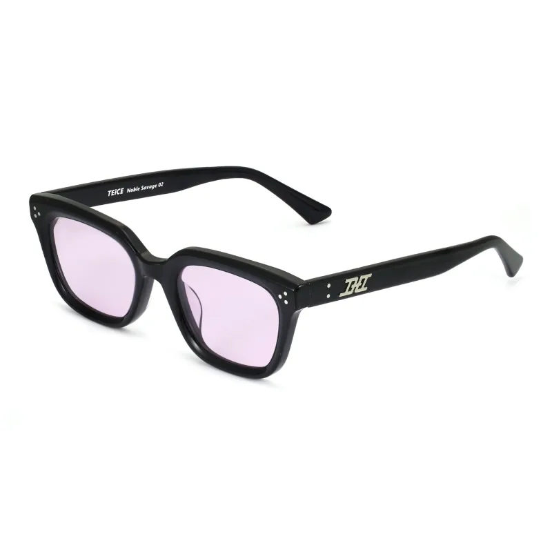 TEICE Plate Frame Square Sunglasses Unisex-2