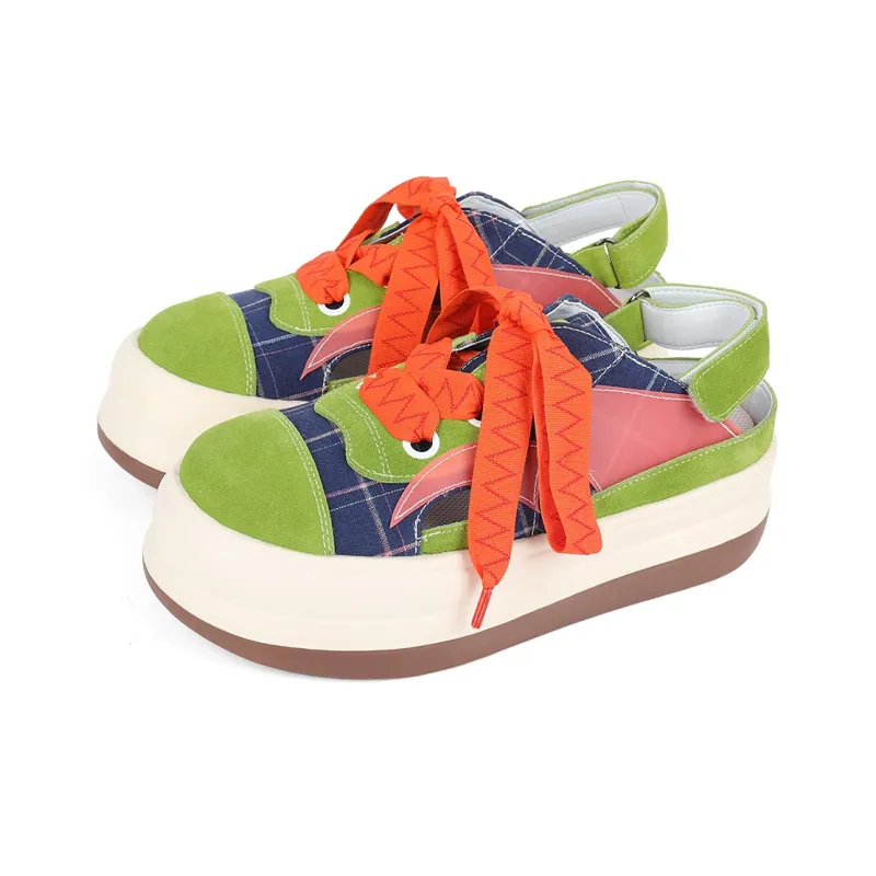 NiuwaStudio Casual Single Shoes 4cm Women's Multicolor-1