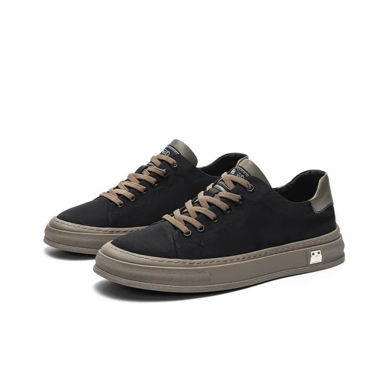 Locke Skateboard Shoes Unisex Low Top Black/Gray-2