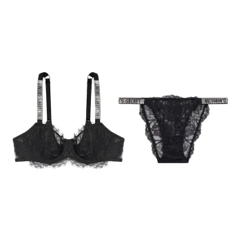 Victoria's Secret Underwear Set Women's Black